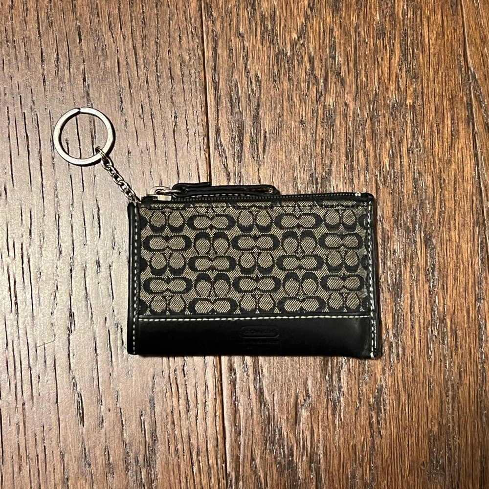 Vintage Coach Coin/Card Wallet Monogram